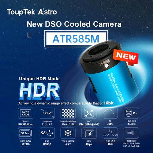 Experience Unparalleled Imaging with the ATR585M’s Unique HDR Mode!