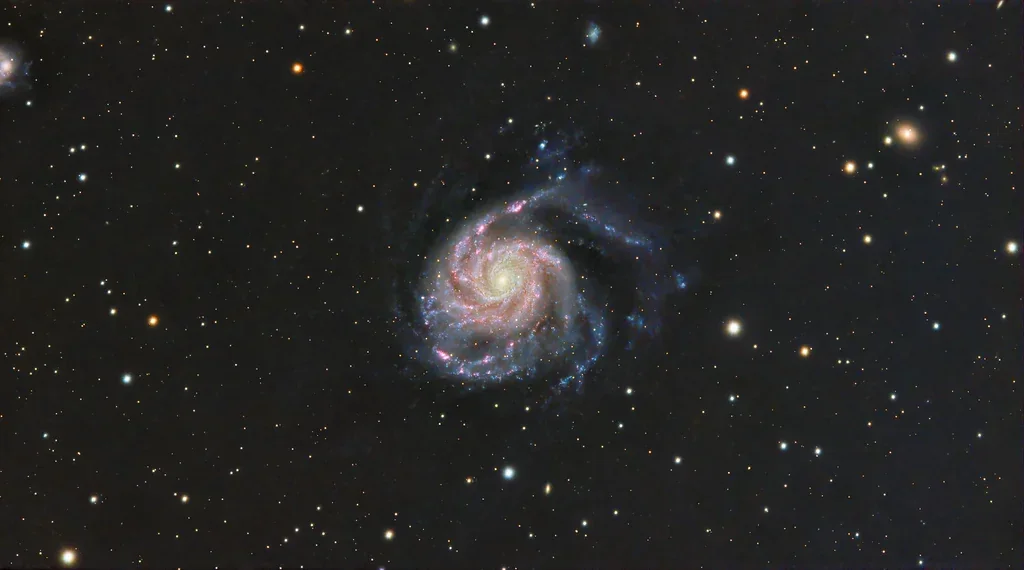 M101 Pinwheel Galaxy astrophotography image M101 Pinwheel Galaxy astrophotography image