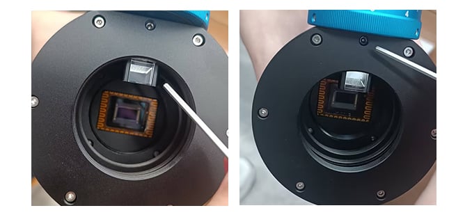 OAG connected to telescope adapter