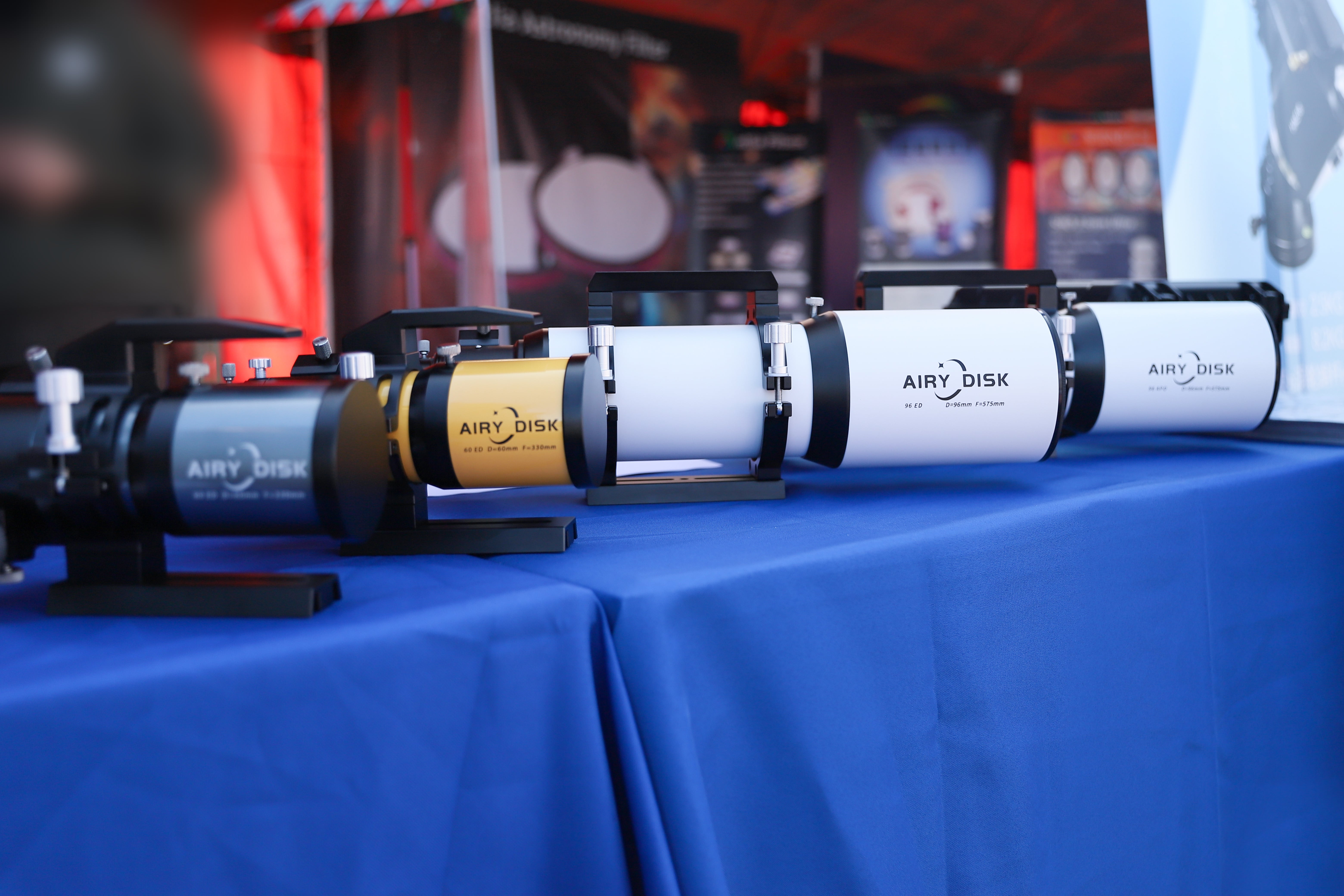 Airy Disk telescope display at the 6th Star Party
