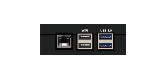 StellaVita USB and Ethernet interface