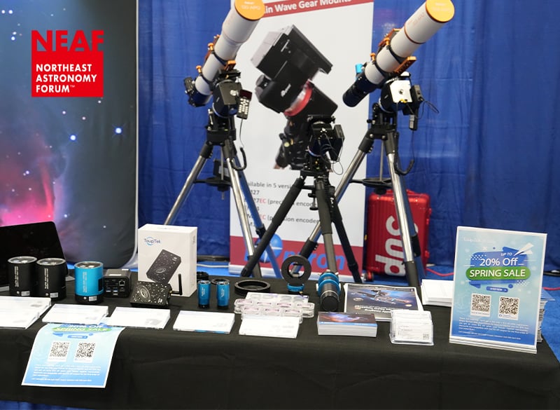 Stand de ToupTek Astro en NEAF 2025