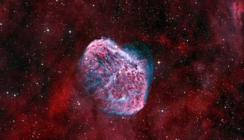 NGC 6888 Crescent Nebula - Fotografo: Kristóf Vágenhoffer