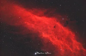 NGC1499 California Nebula - Fotografo: Stephen Shen
