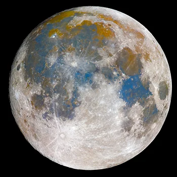 Luna a colori - Fotografo: wzp