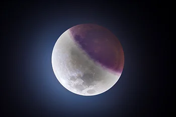 Eclissi lunare (luna scarlatta) - Fotografo: Mubeiluo, Ye Ping