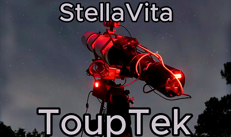 StellaVita と SkyEye 62AM で撮影した M101
