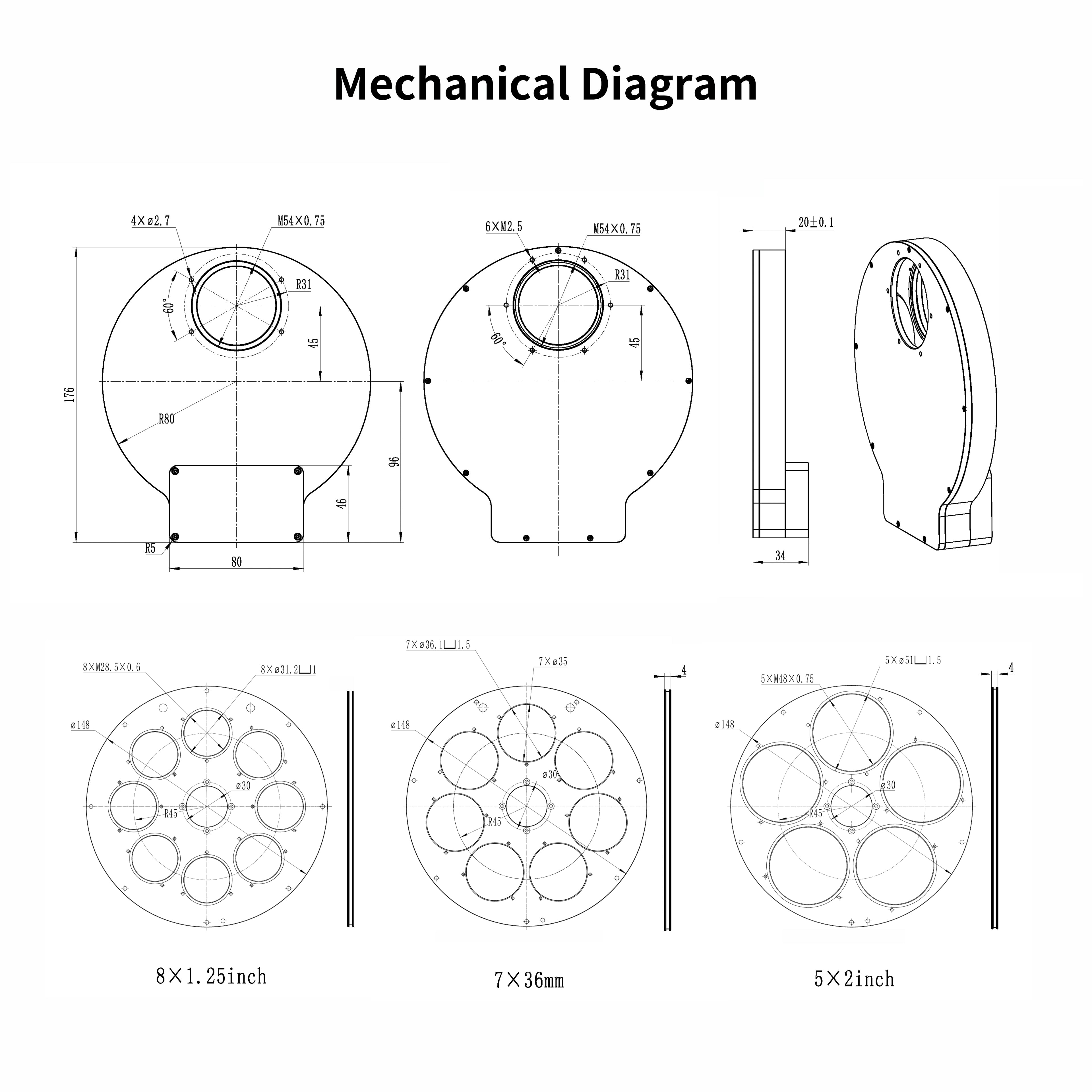 AFW-M Mechanical Diagram