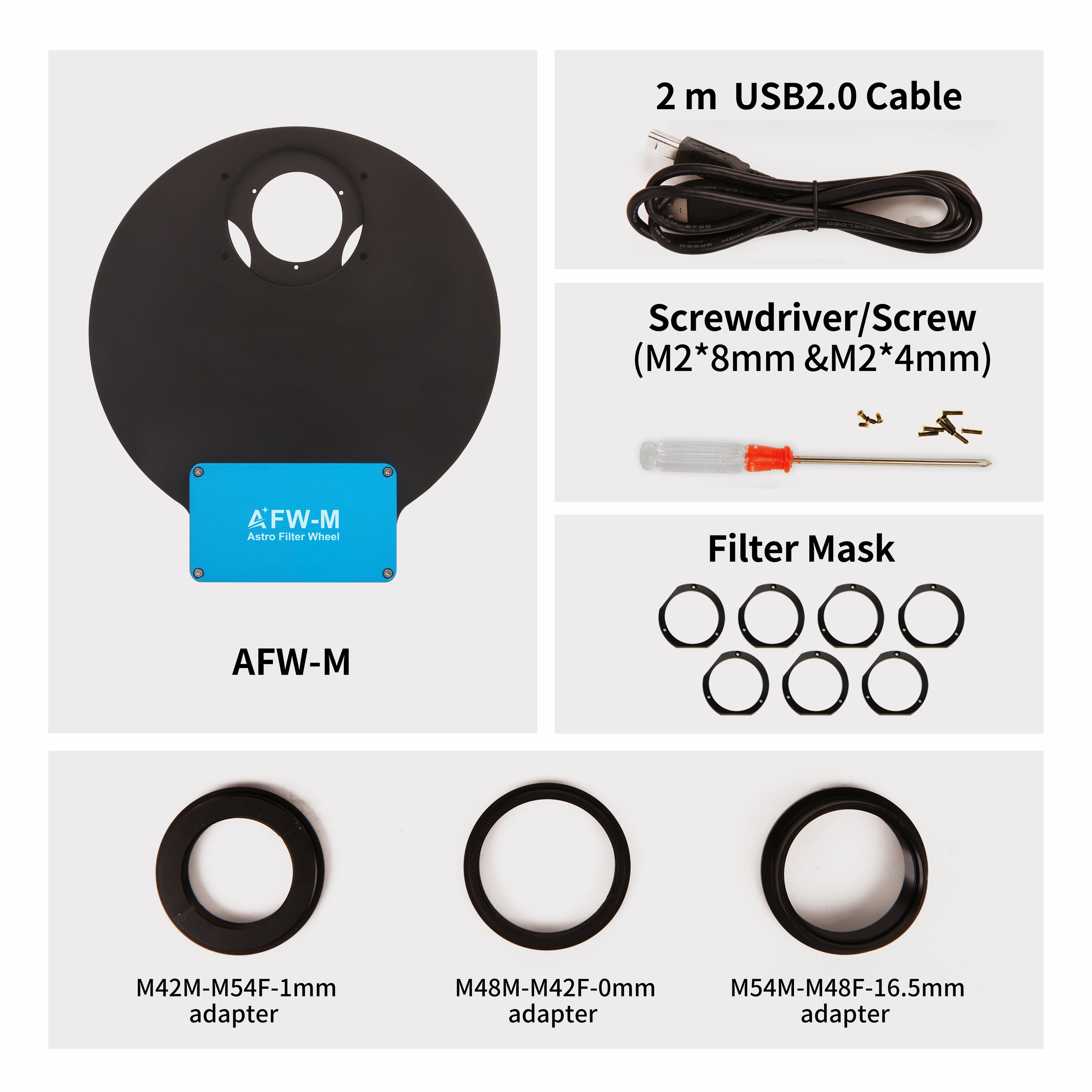 AFW-M Packaging List 7x36mm