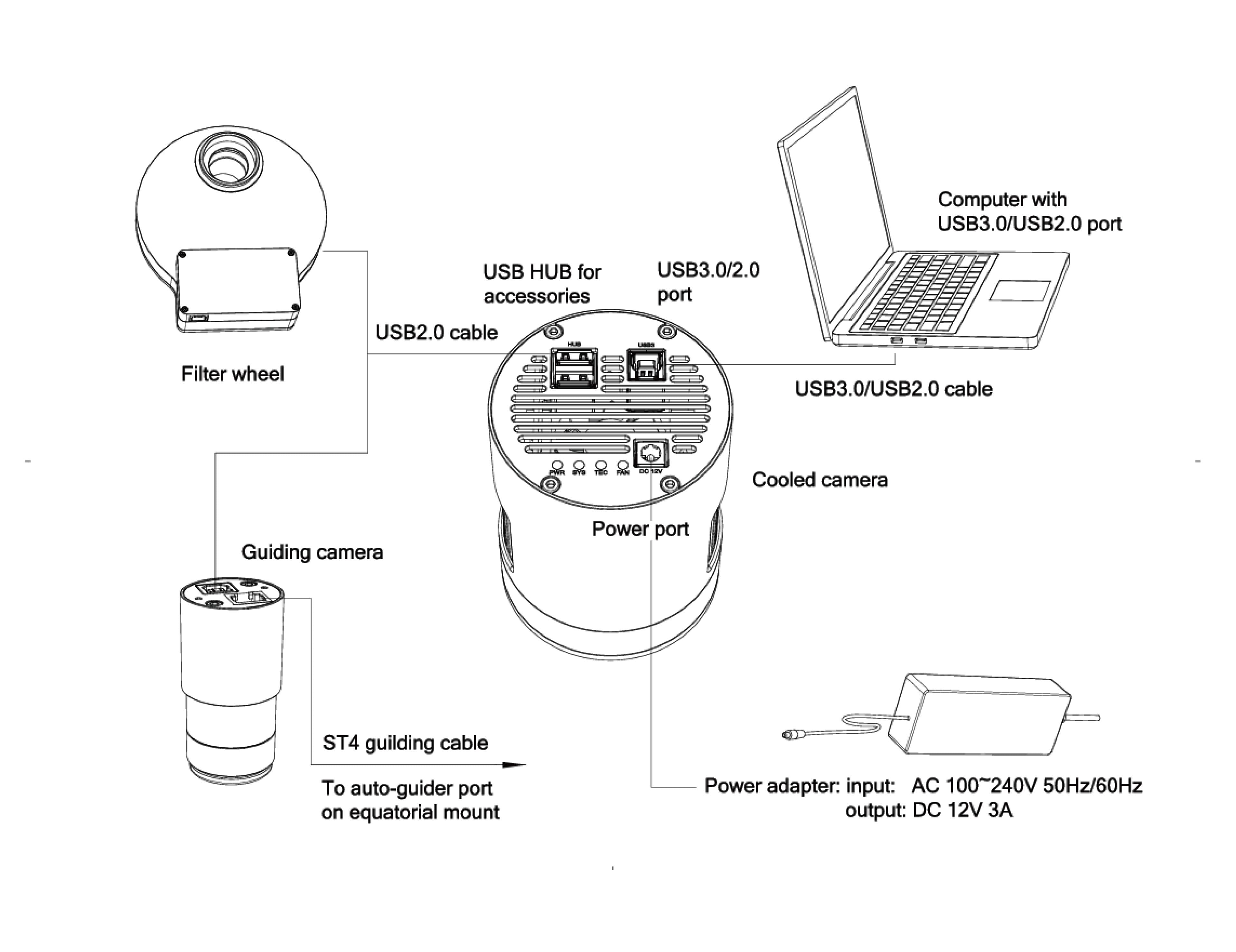 ATR428C accessory connection diagram