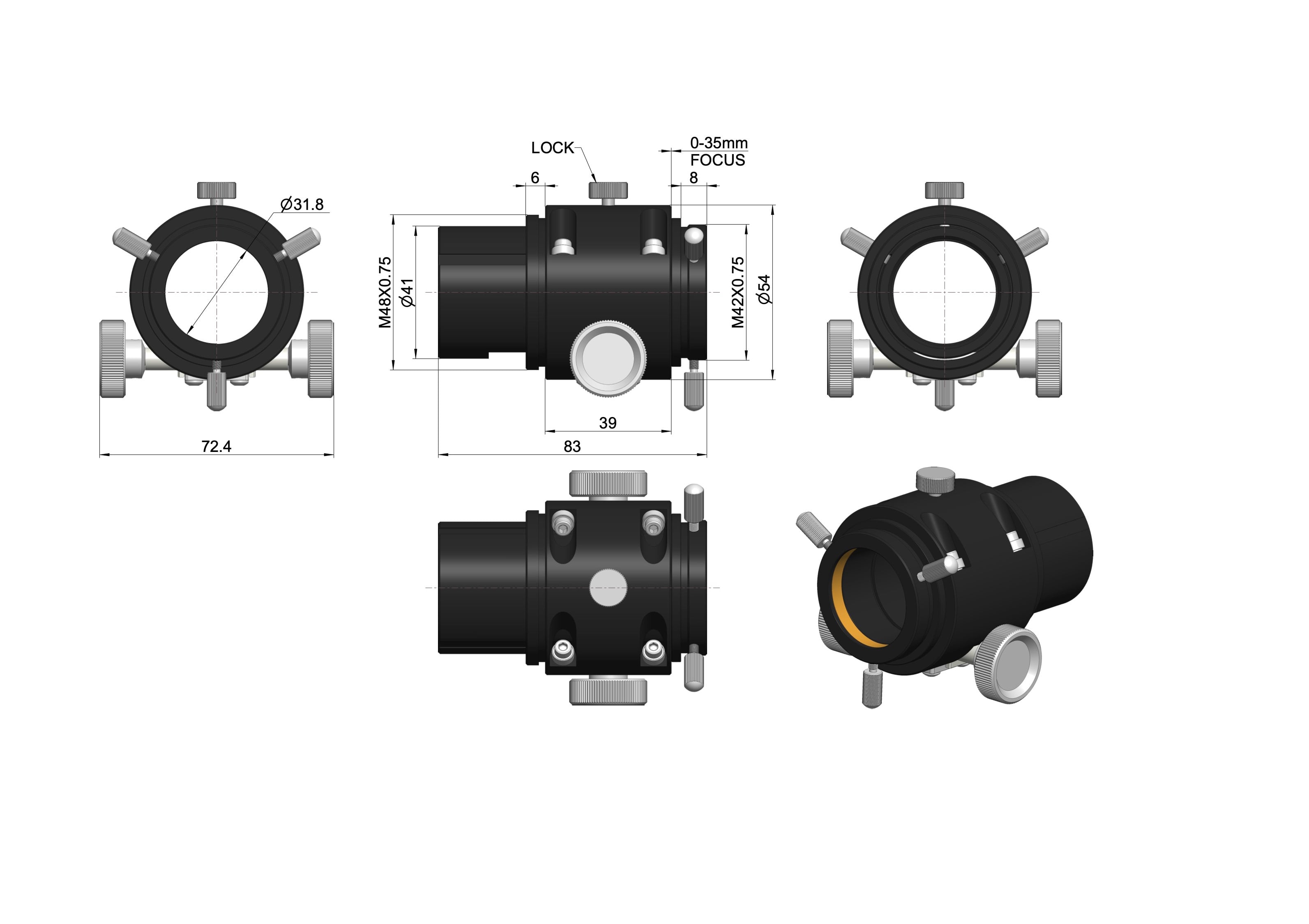 FSB-125C Dimensioni