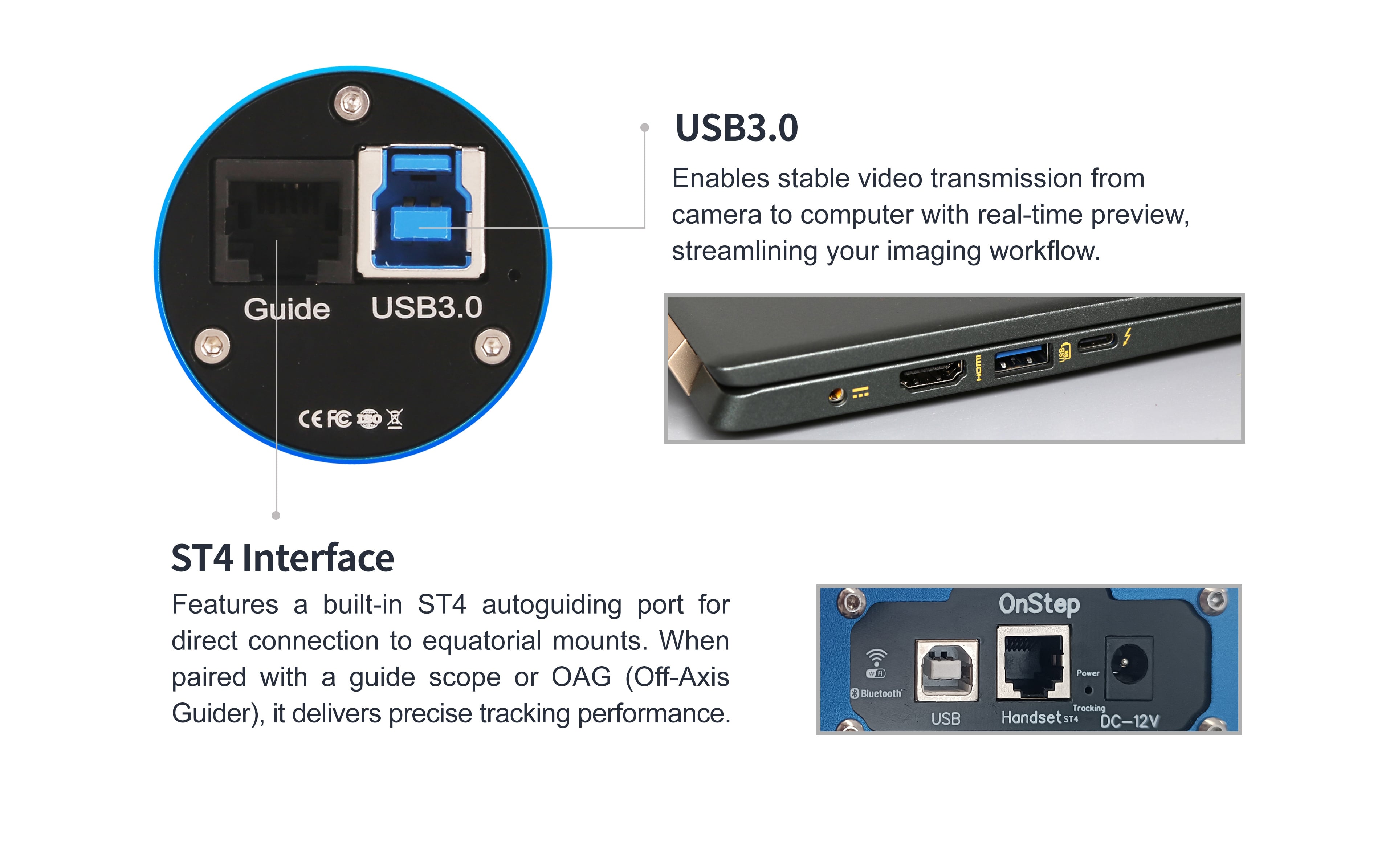 Interfaccia camera
