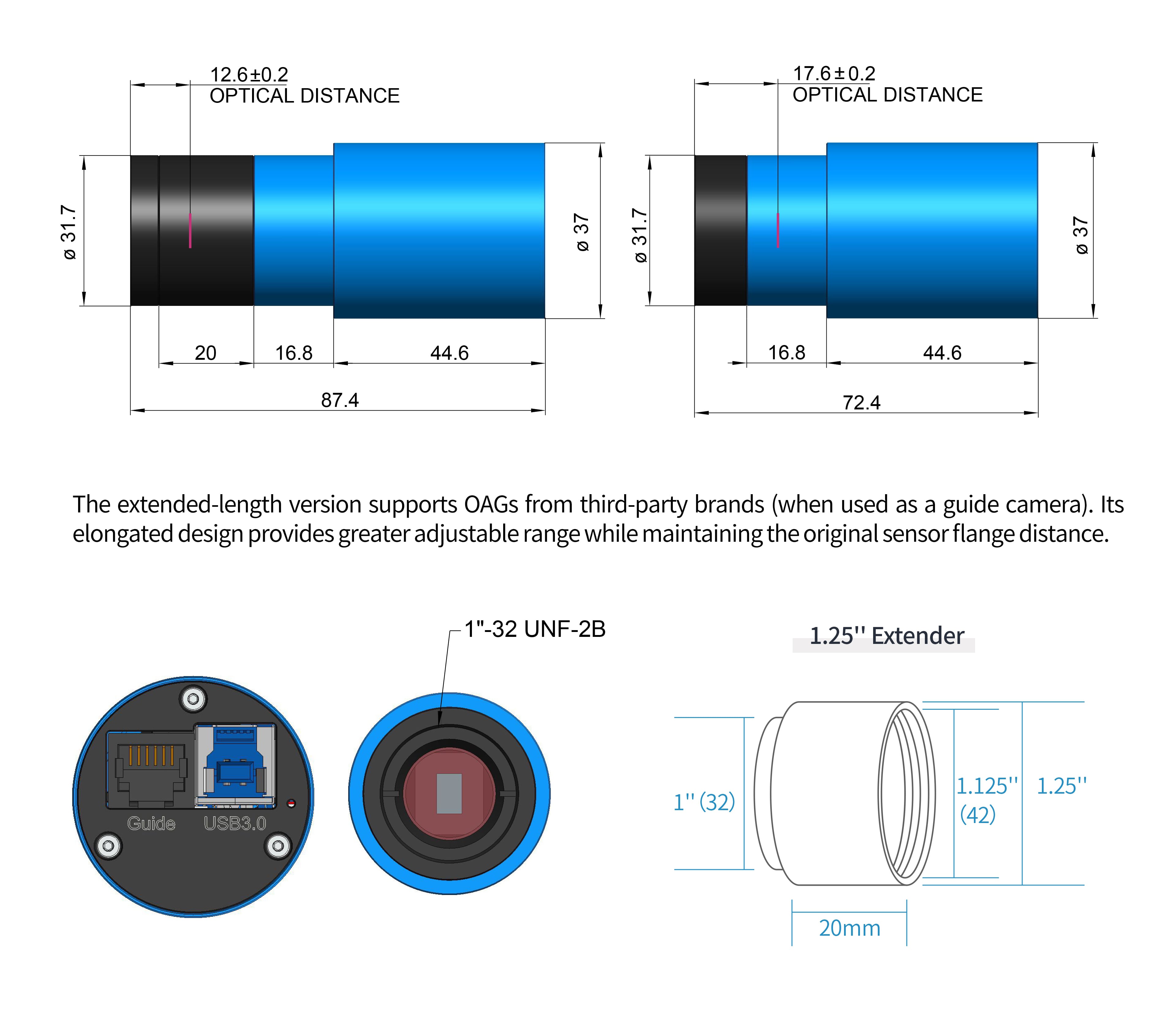 Dimensioni camera