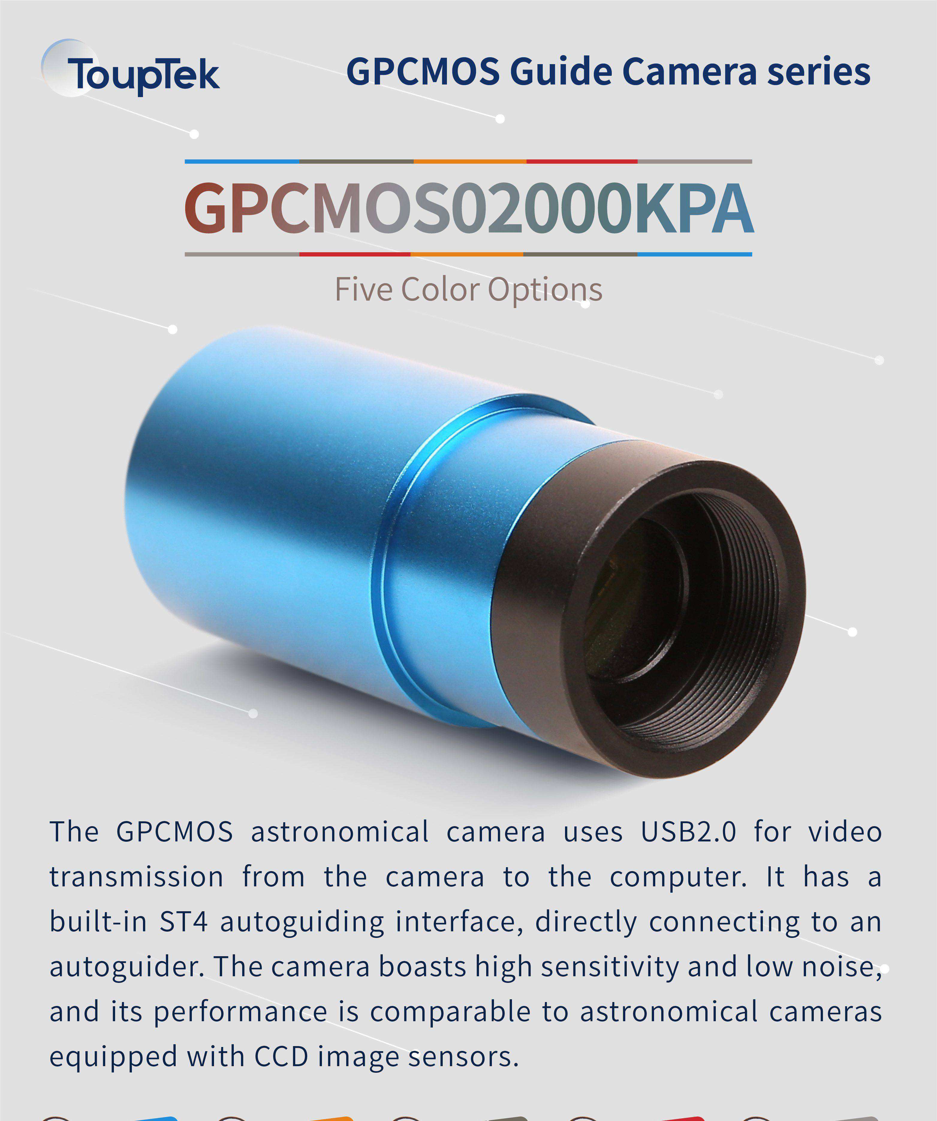GPCMOS02000KPA Guiding-Kamera
