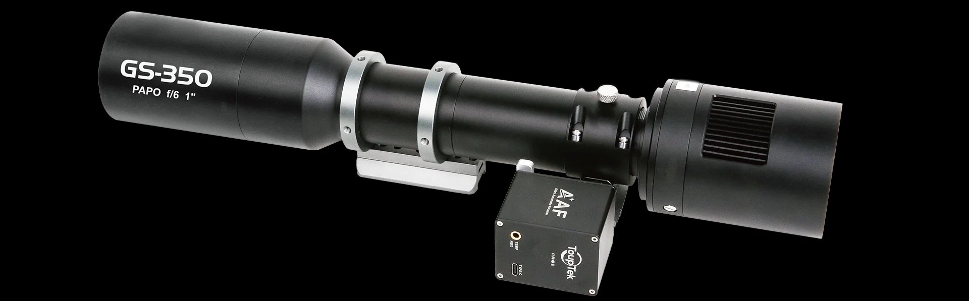 GS focuser connected to cooled camera and electric focuser