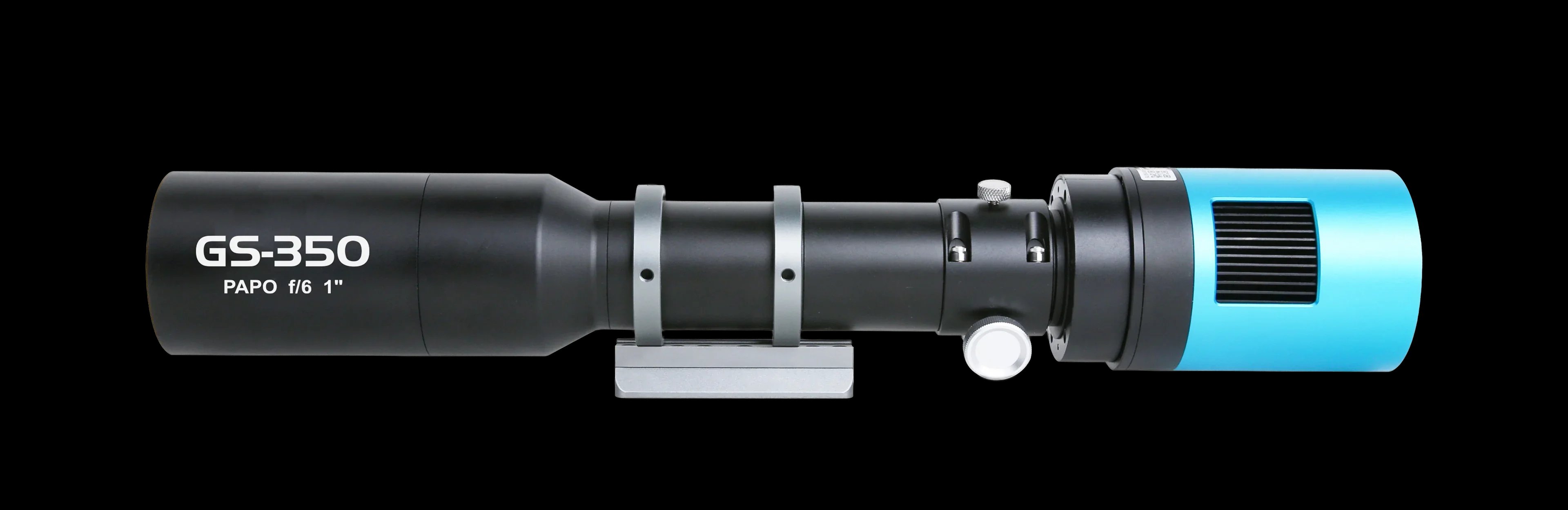 GS-350 guide scope with filter drawer and cooled camera