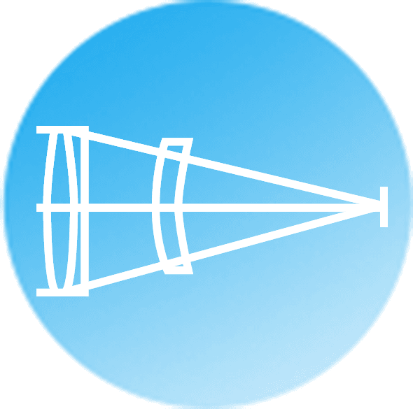 Self-flattening PAPO apochromatic optics