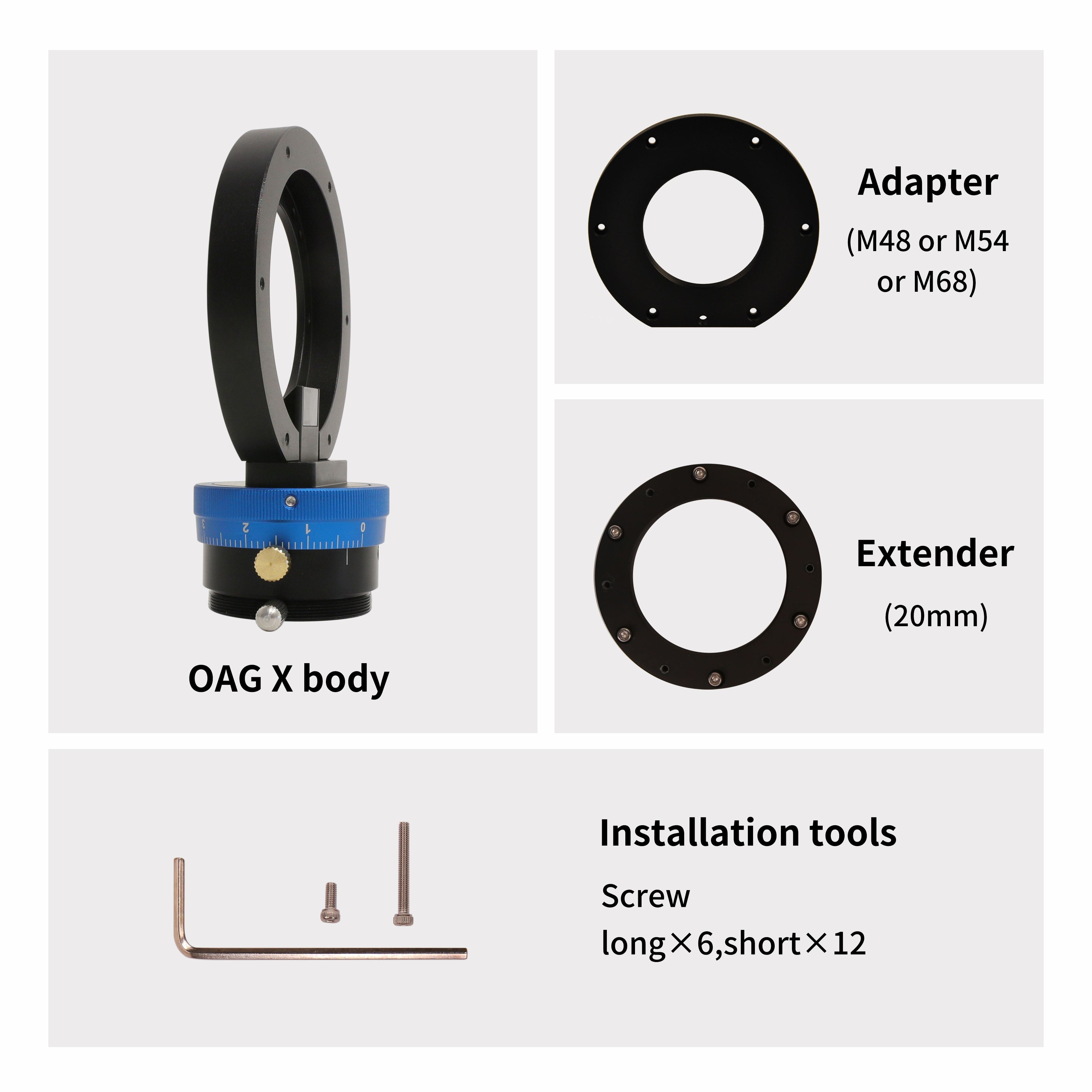 Contenuto confezione OAG-X