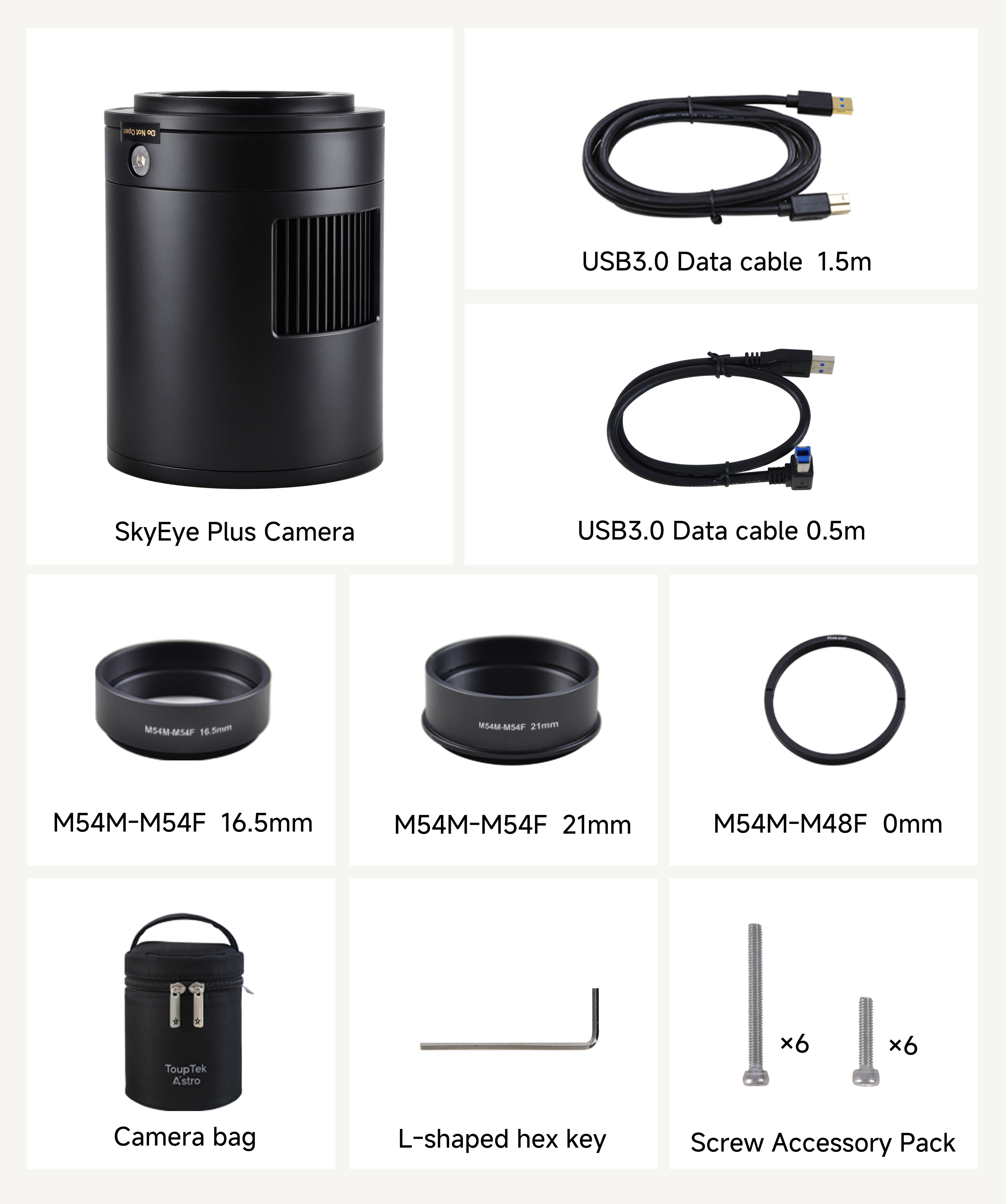 SkyEye Plus package contents