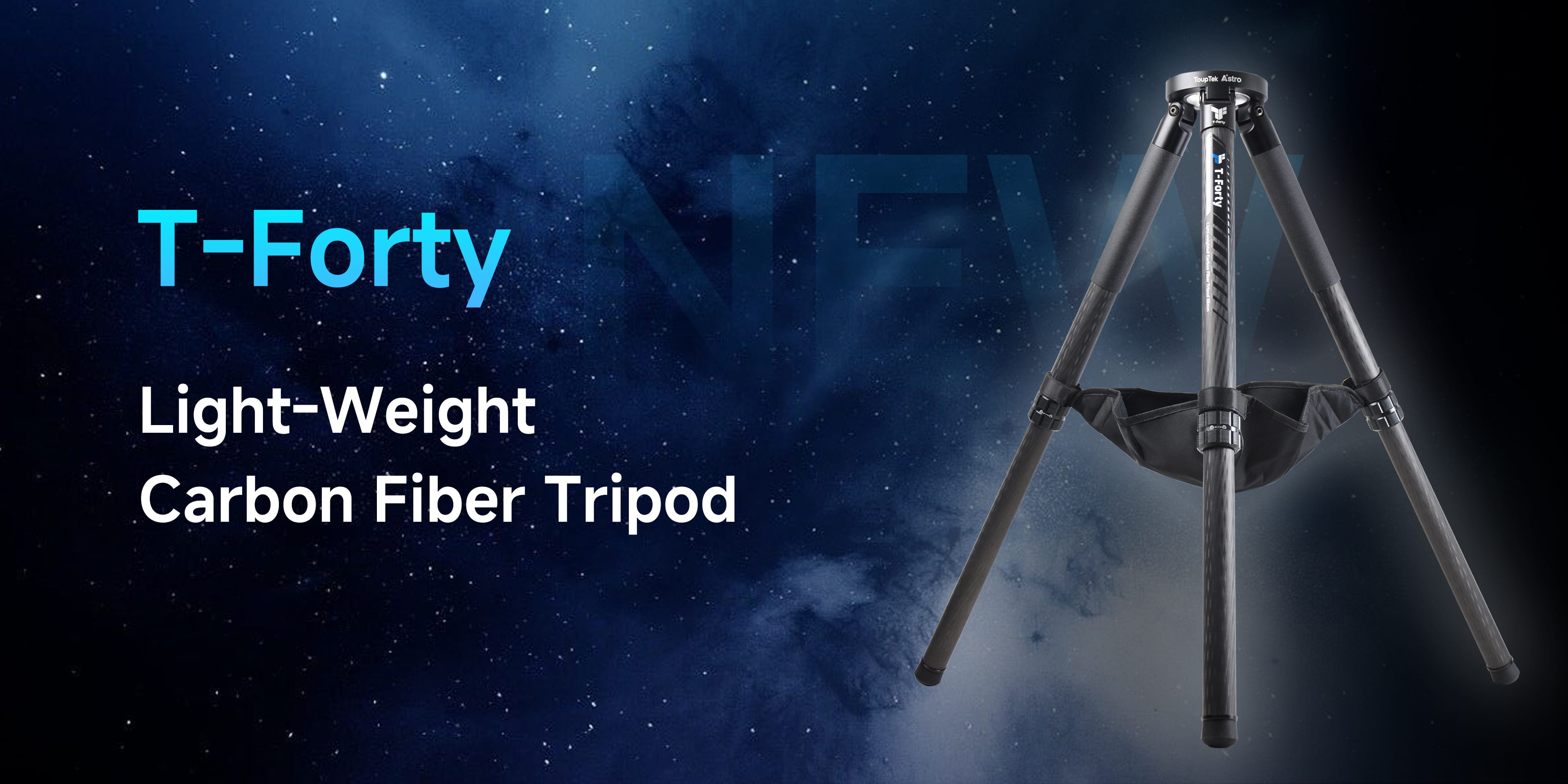 ToupTek Astro T-Forty carbon fiber tripod