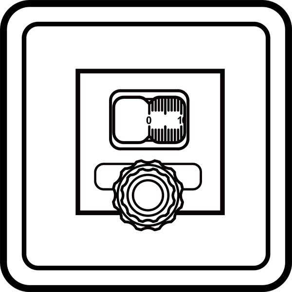 3-inch rack and pinion focuser with scale