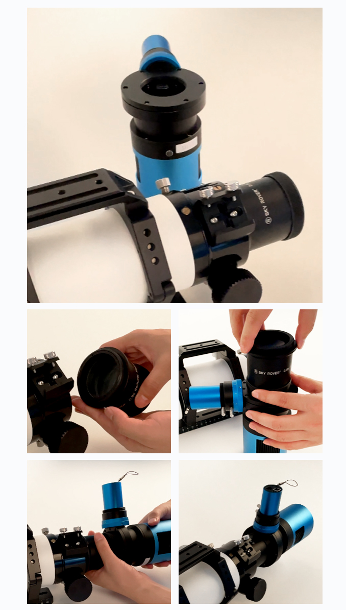 Connection of ATR Series Camera, Exender and OAG