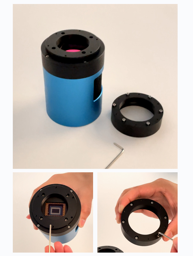 Connection of ATR Series Camera, Exender and OAG