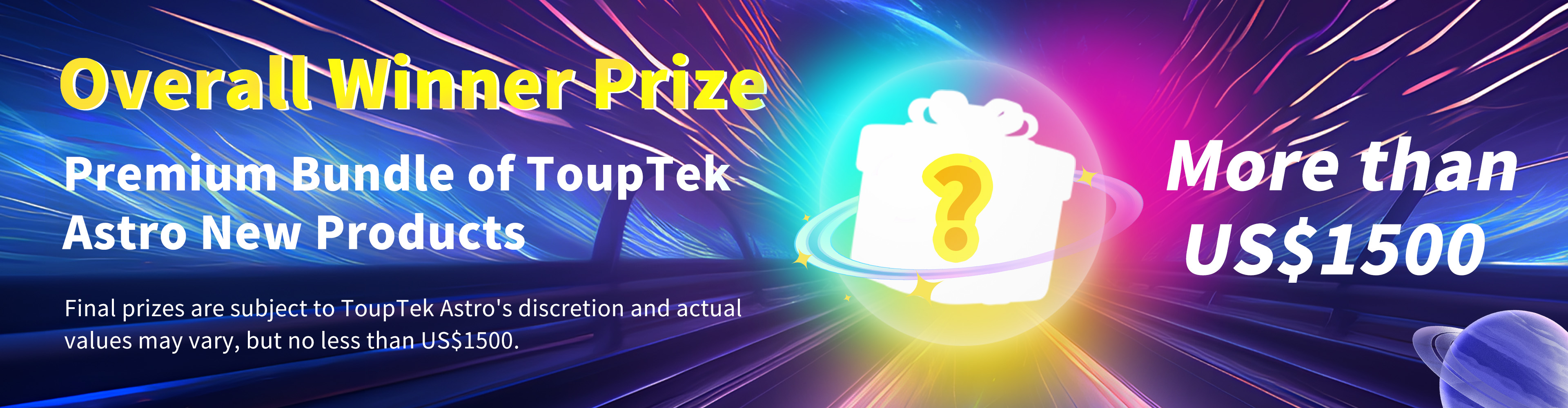 Overall Winner Prizes