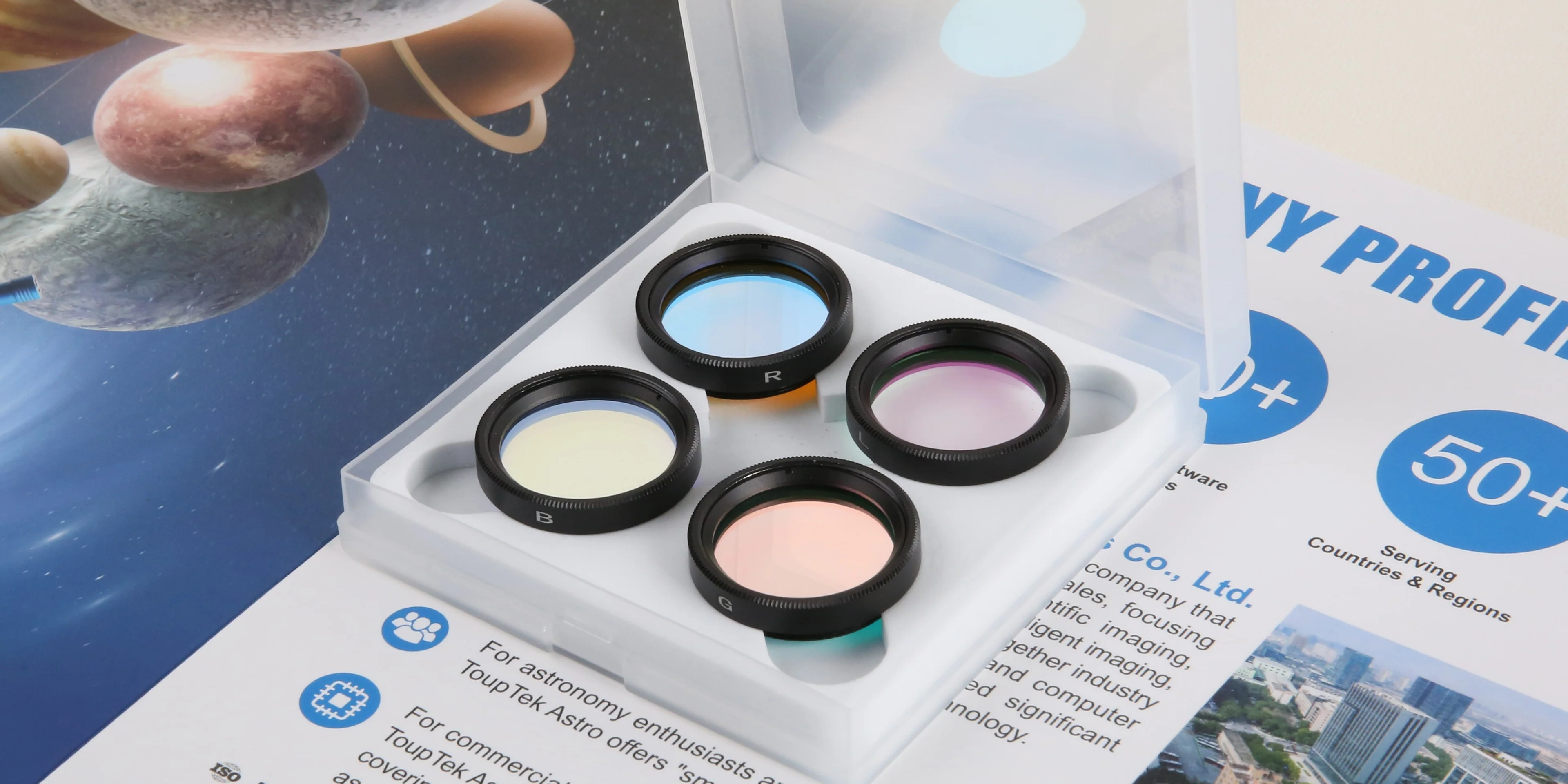 LRGB filters for astrophotography