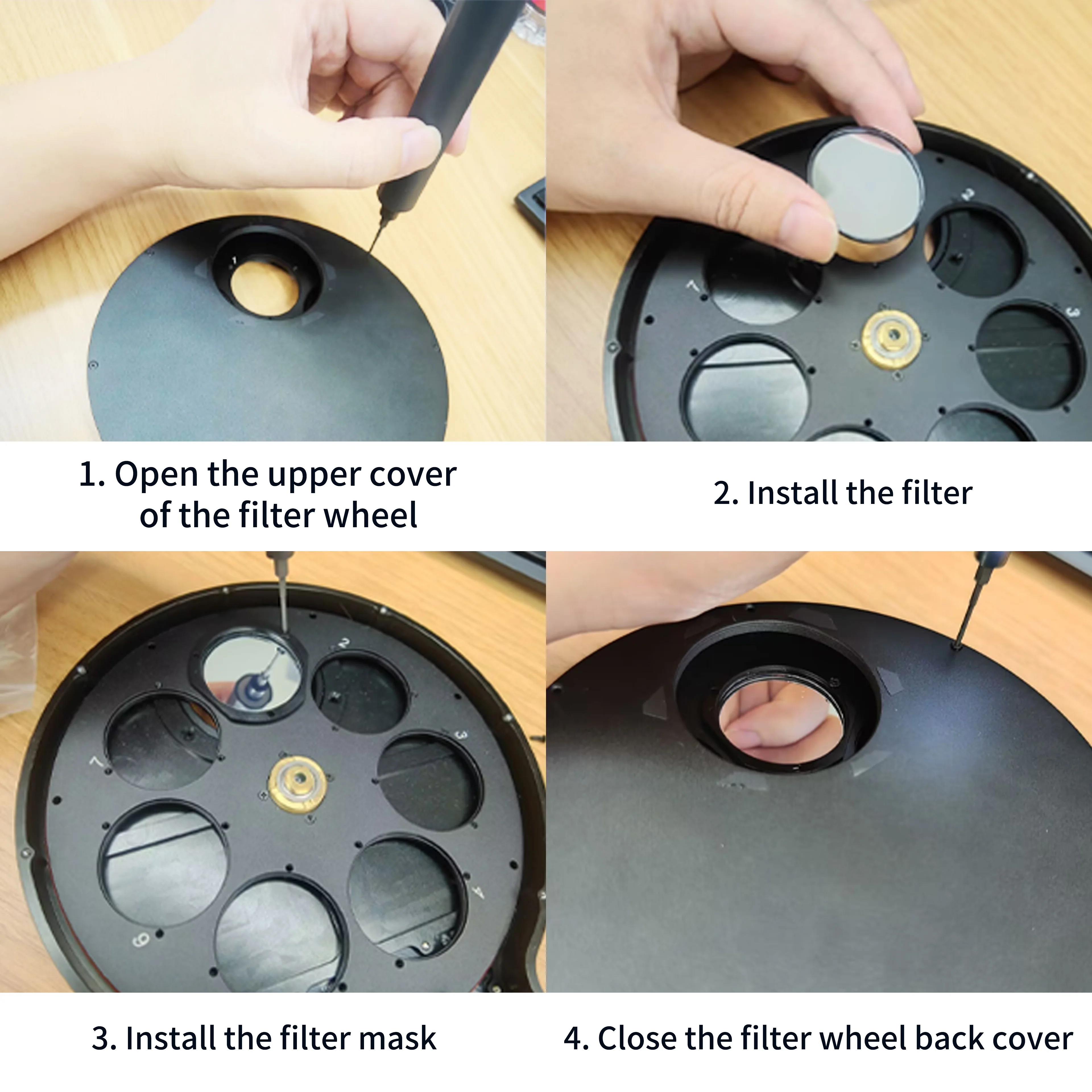 36mm Filter Installation