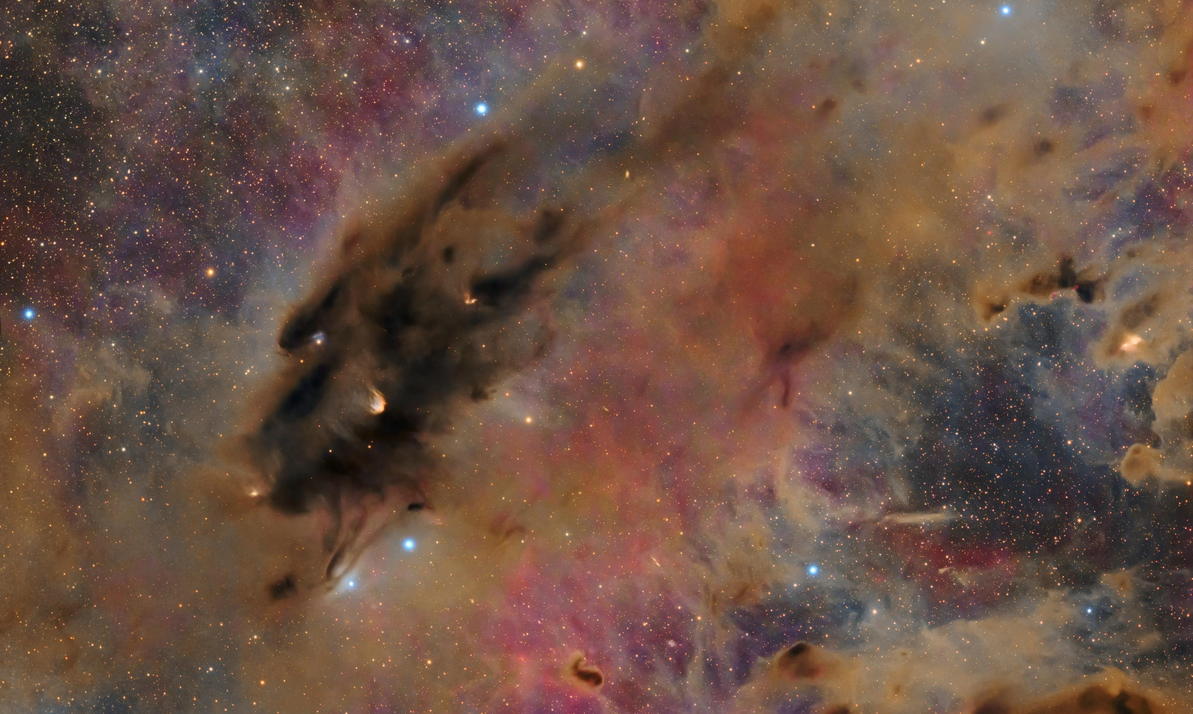 LDN 1532 & IC 2087 Image