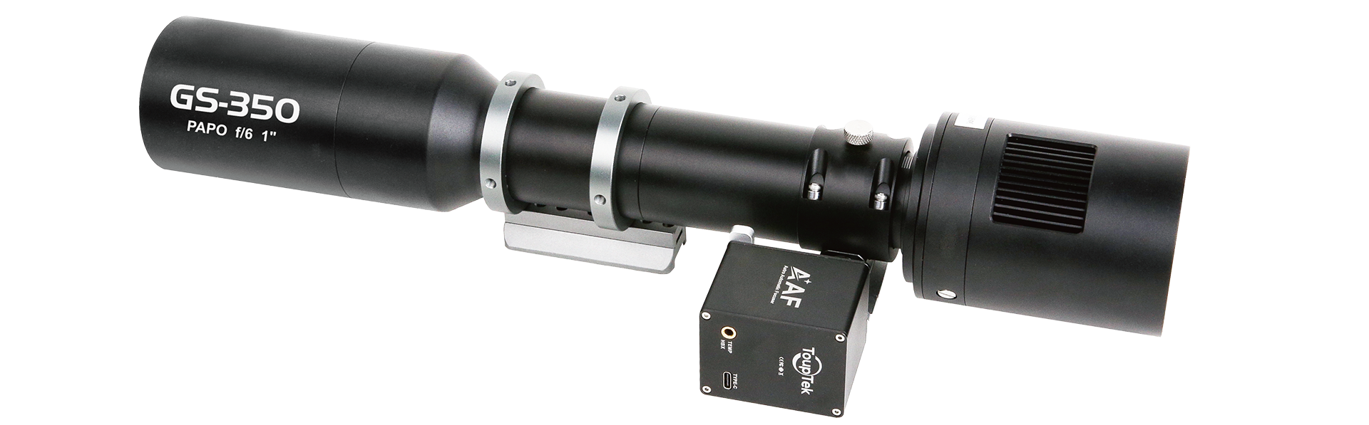 GS focuser connected to cooled camera and electric focuser