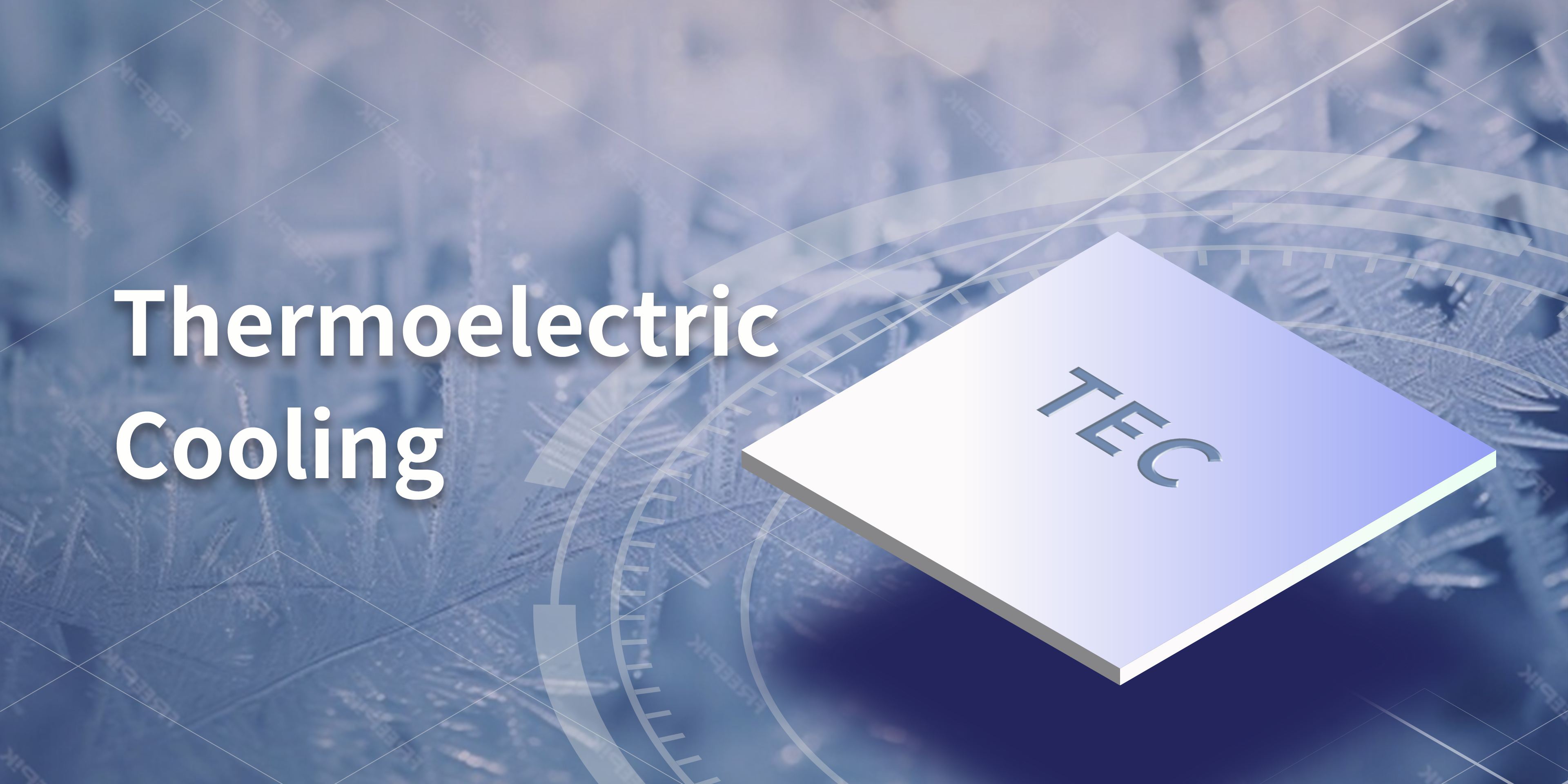 Two-Stage TEC Cooling System Structure Diagram